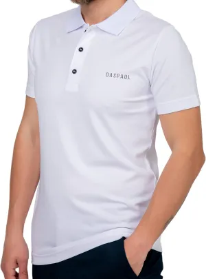 Men's Quick-Dry Golf Polo Shirt- Cotton Polyester Blend Shirt
