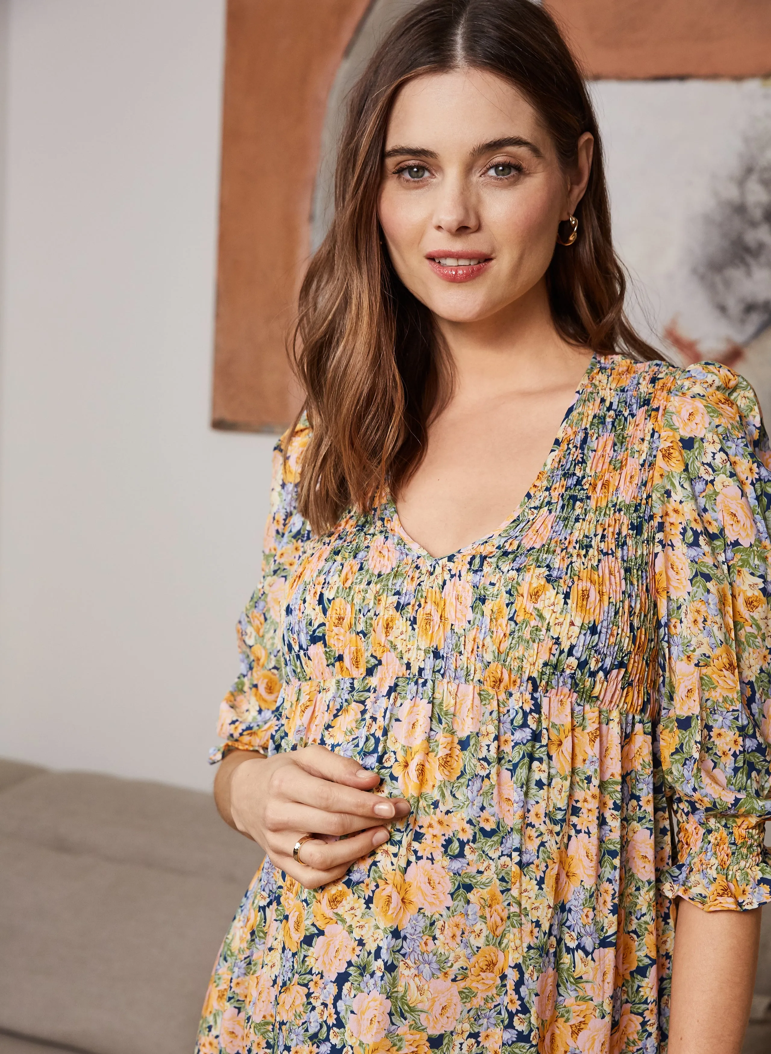 Meredith Maternity Dress with Lenzing Ecovero