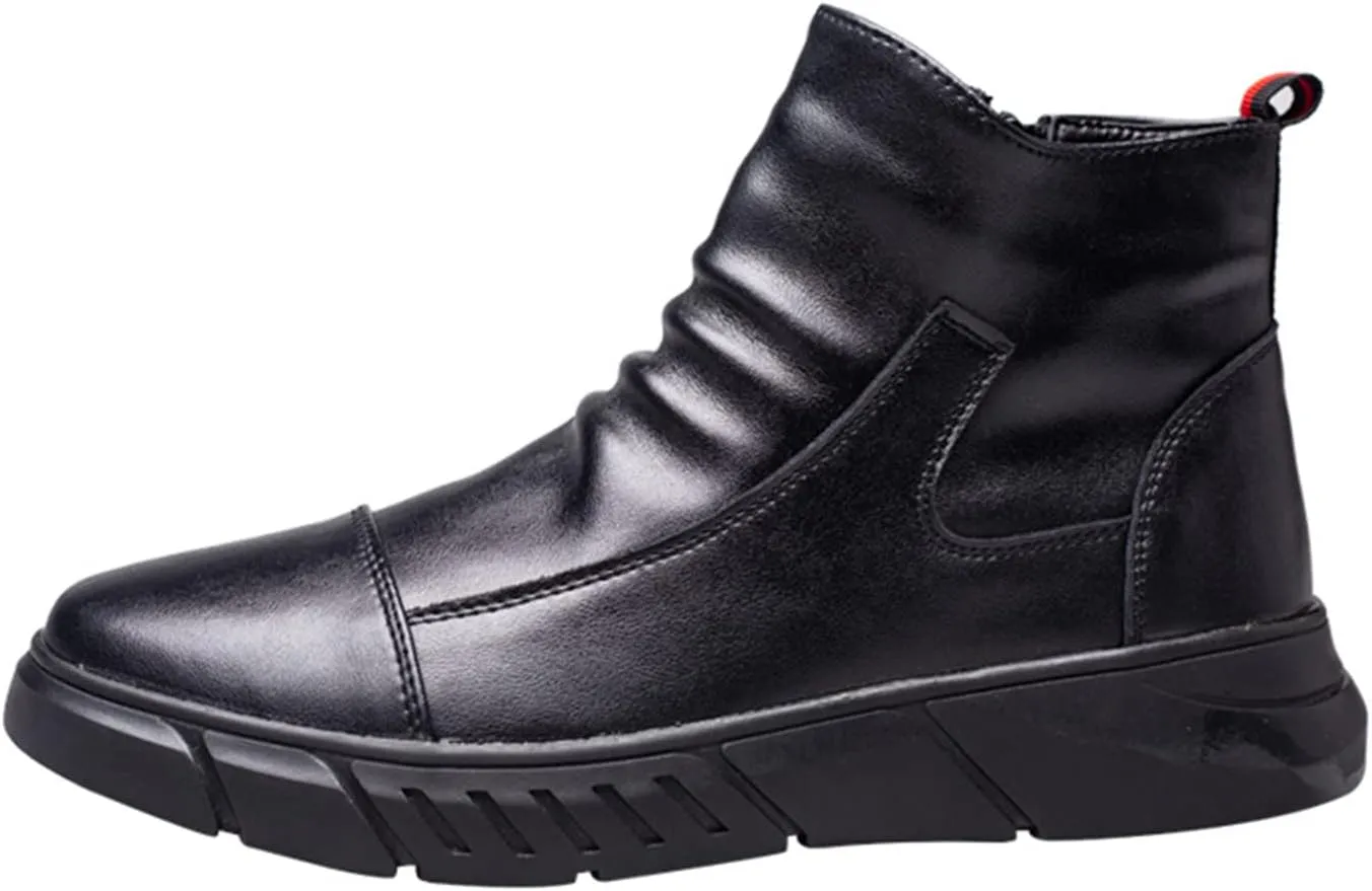 Micoklinlin Womens Steel Toe Boots Waterproof Microfiber Leather Zipper Safety Shoes Industrial Breathable Work Sneakers
