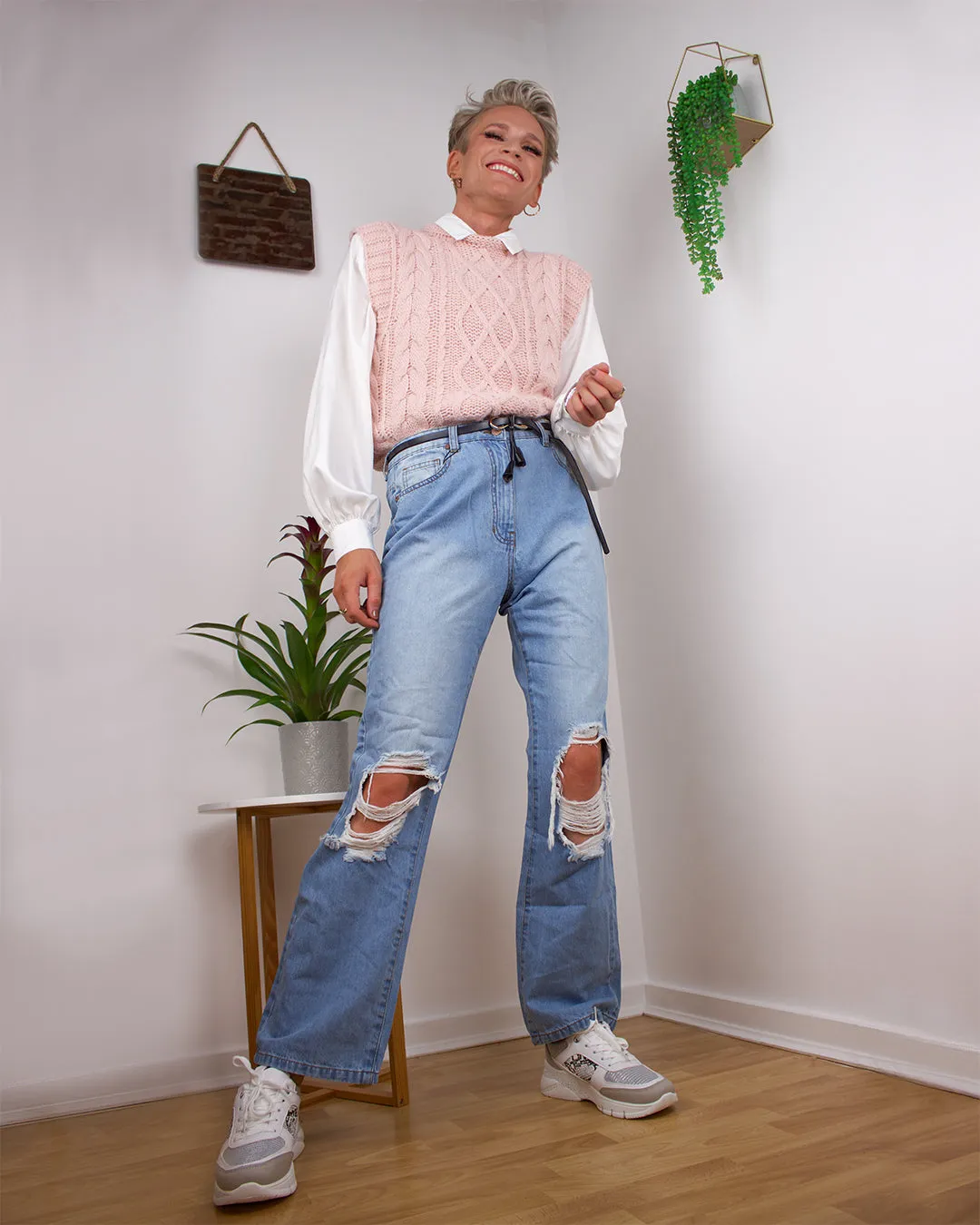 Mom High Waister Denim Jean
