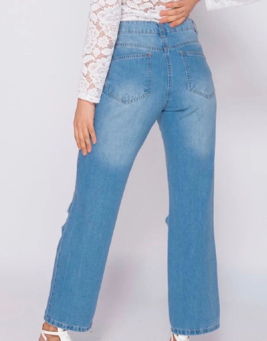 Mom High Waister Denim Jean
