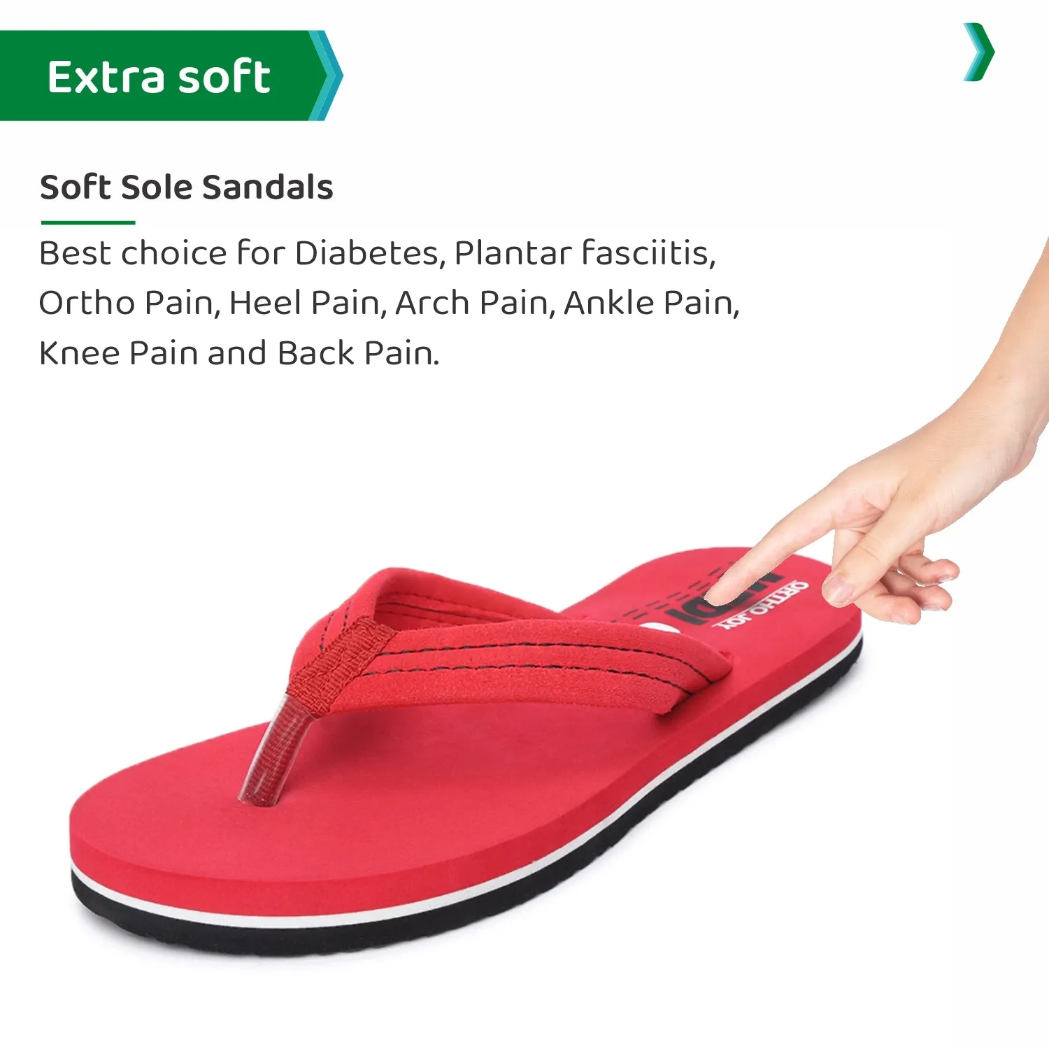 ORTHO JOY Doctor Orthopedic Ladies Slippers