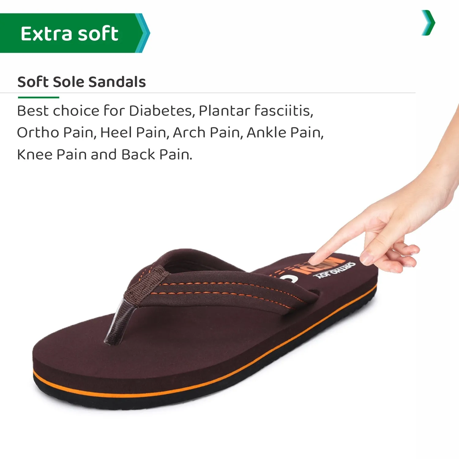 ORTHO JOY Doctor Orthopedic Ladies Slippers