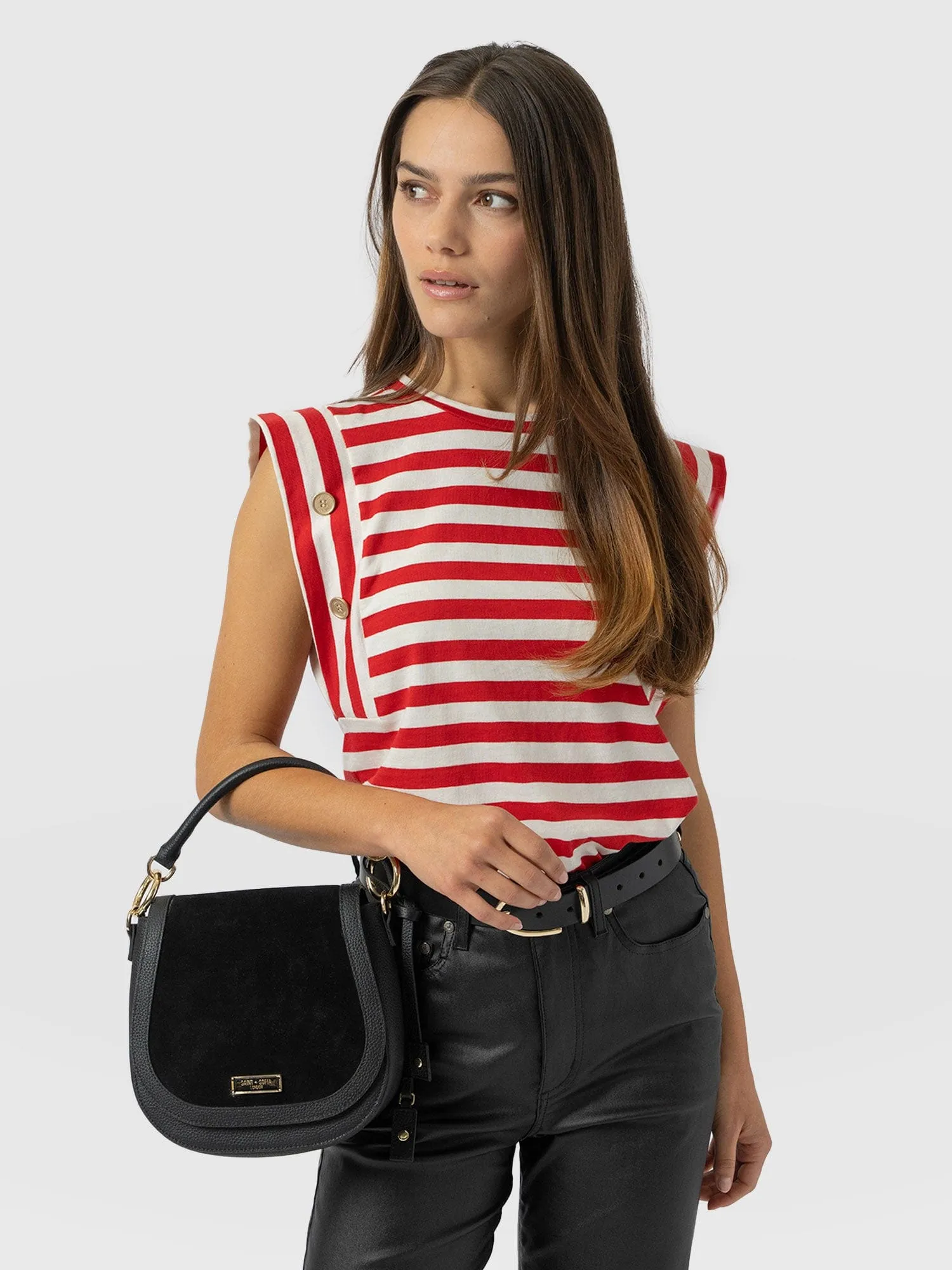 Rowan Tee - Red Stripe