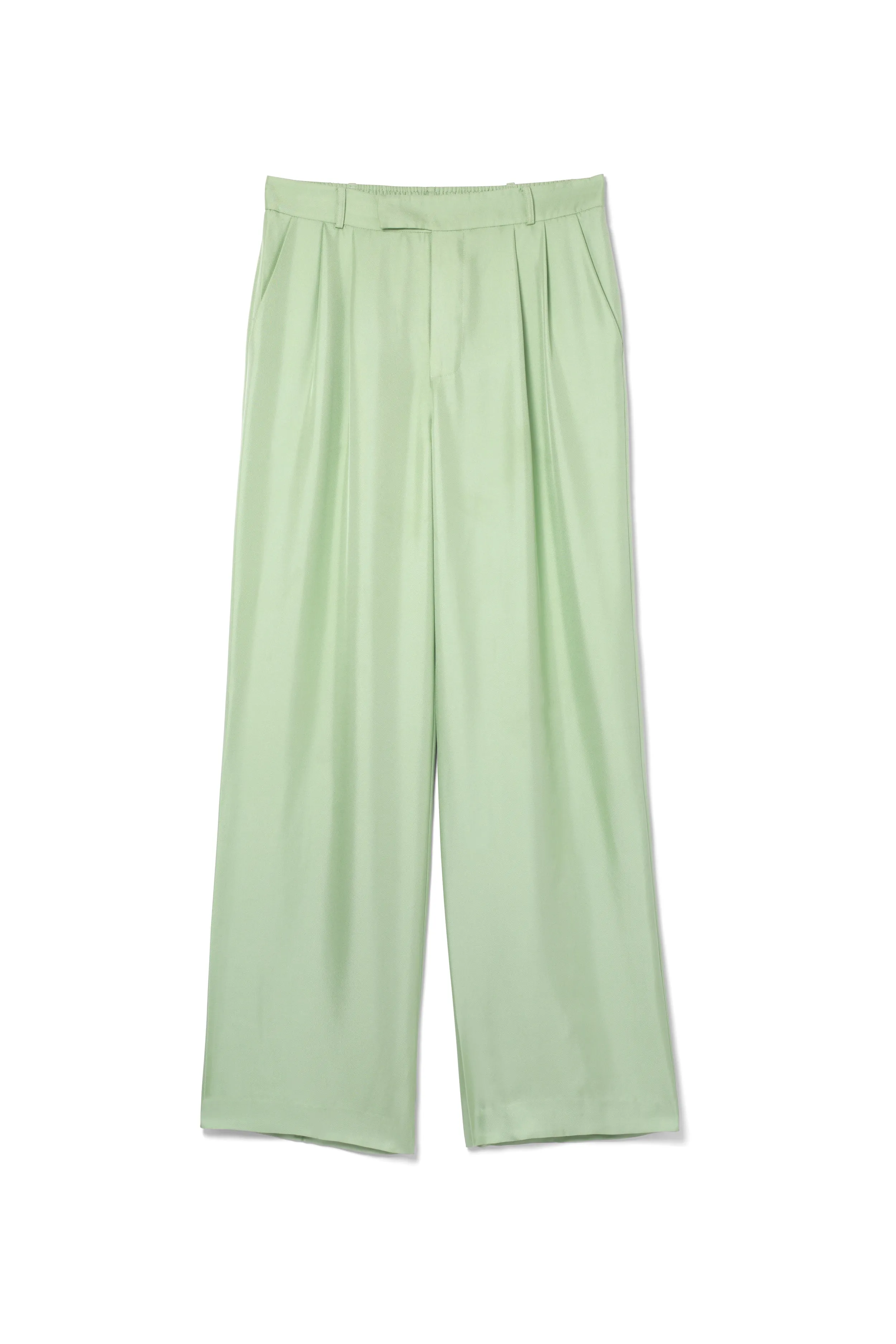 Salinas Silk Trouser Pistachio Man