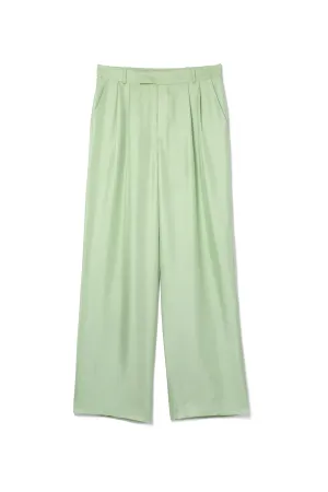 Salinas Silk Trouser Pistachio Man