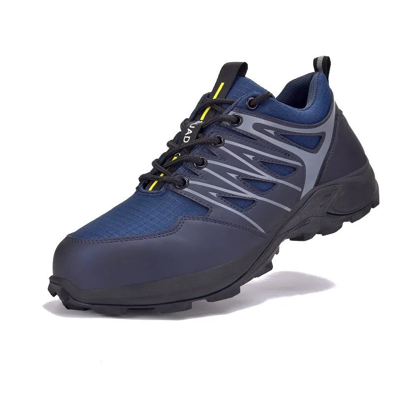 SUADEX 2022 New Men's Work Shoes Safety Shoes Boot Steel Toe Cap Anti-Smashing Anti-Piercing Outdoor Sporty Protective Sneakers