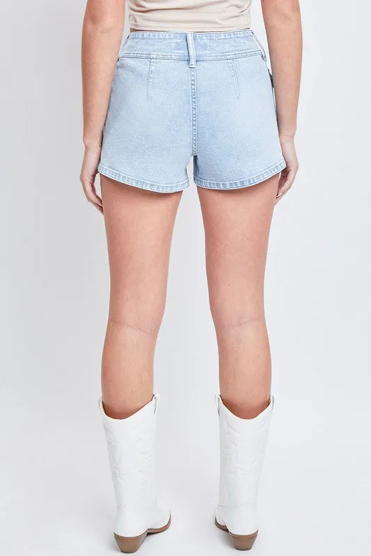 The BritAnnie Low Rise Side Pocket Denim Shorts | FINAL SALE