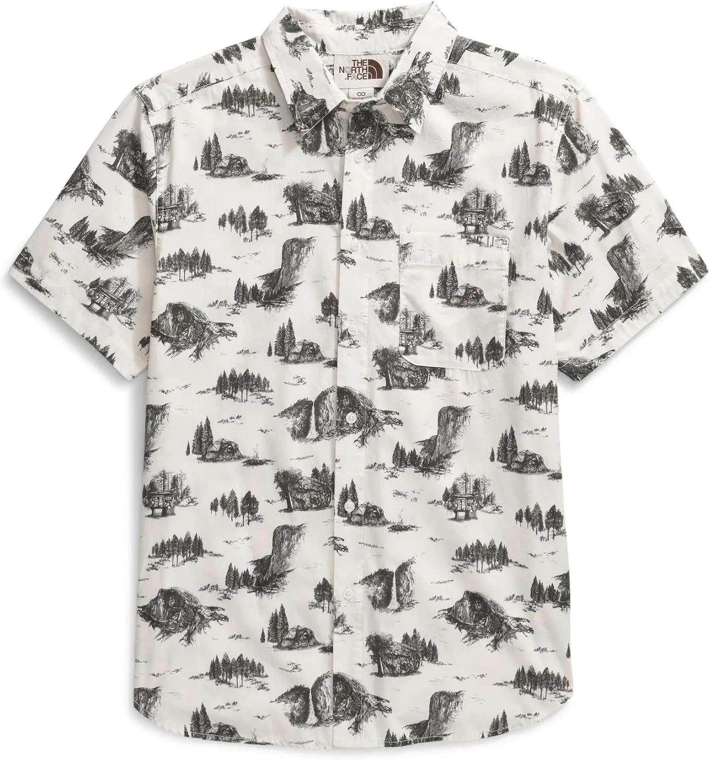 THE NORTH FACE Men's Short Sleeve Baytrail Pattern Shirt