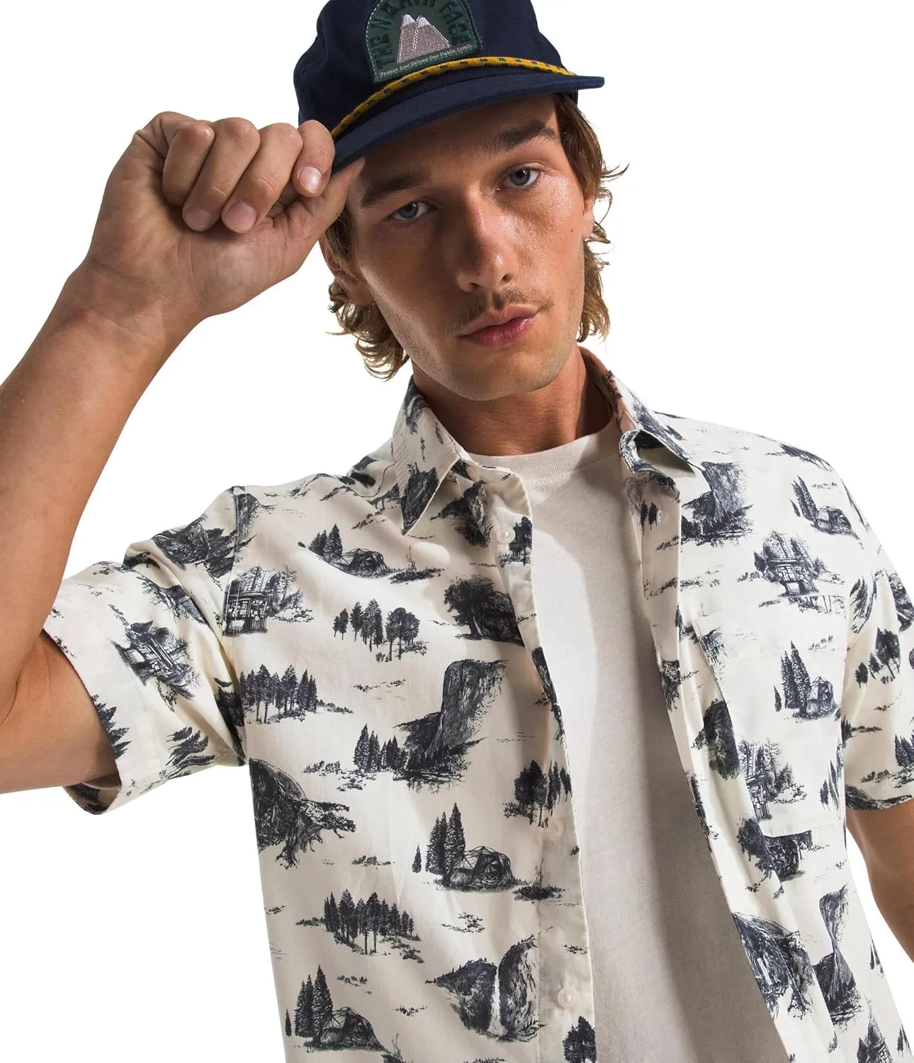 THE NORTH FACE Men's Short Sleeve Baytrail Pattern Shirt