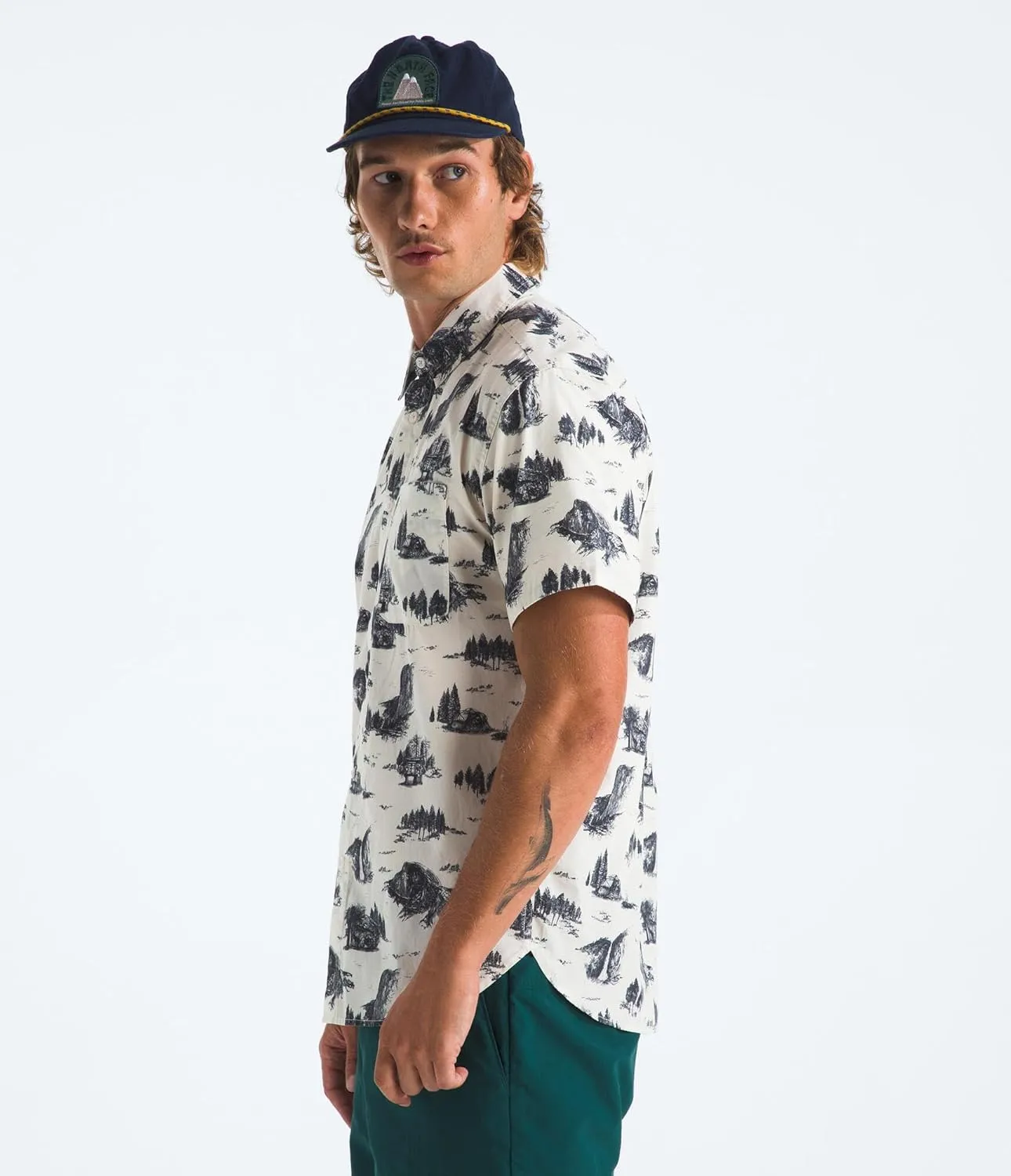 THE NORTH FACE Men's Short Sleeve Baytrail Pattern Shirt