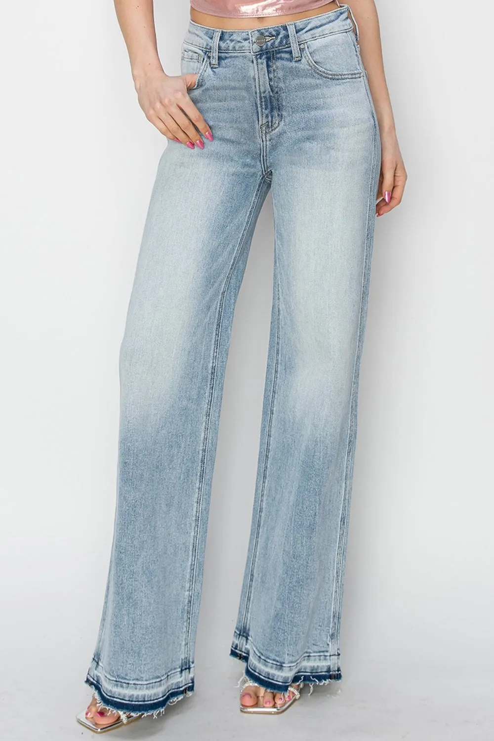 The Pruett High Rise Wide Leg Jeans