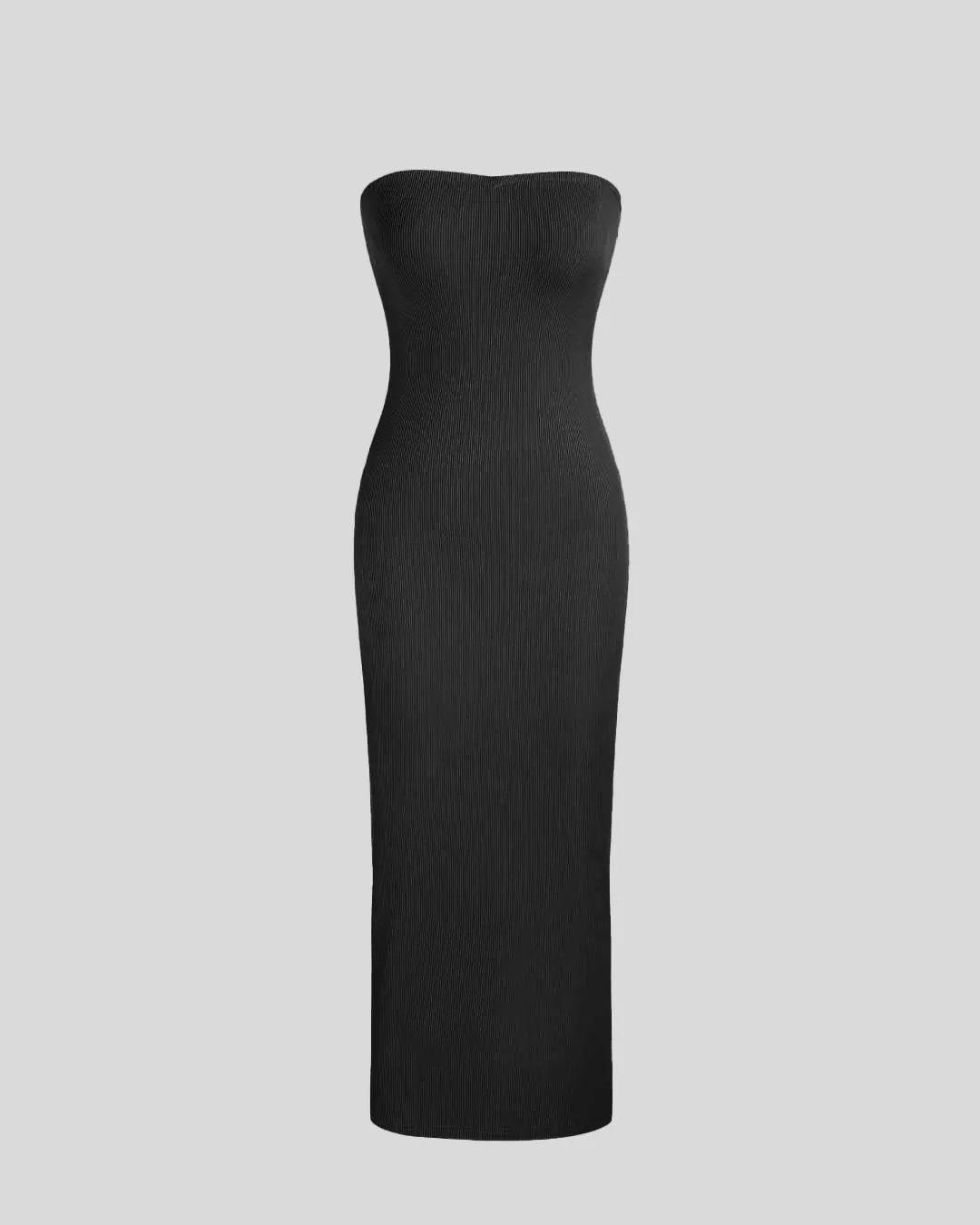 Two Piece Elegant Bodycon Dress With Shrug In Black
