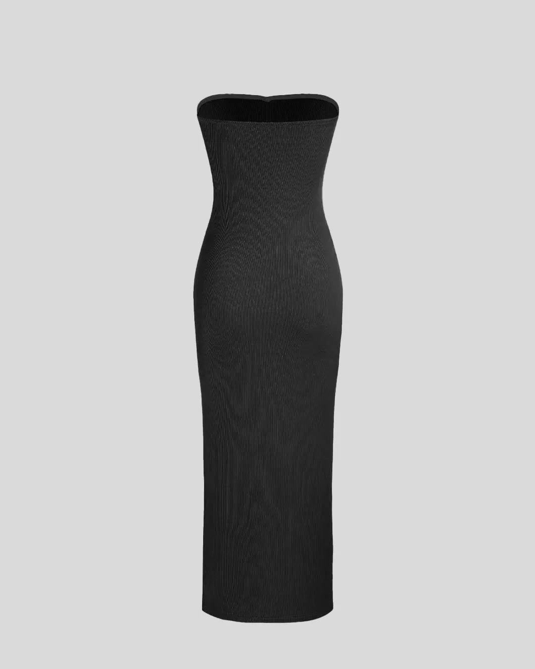 Two Piece Elegant Bodycon Dress With Shrug In Black