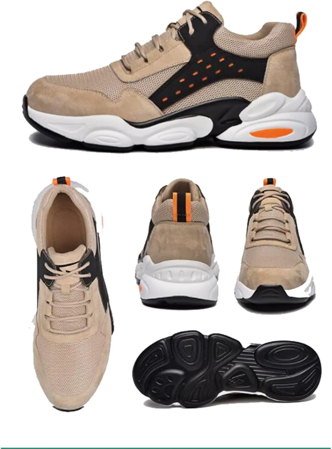 Worker Protective Shoes,for Industrial & Construction Site, Drivers, Factories, Kitchens, Gas Stations,