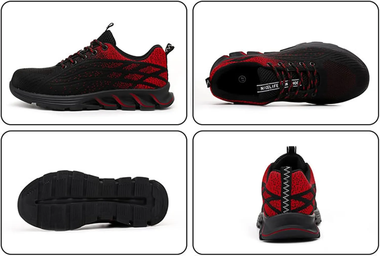 Worker Protective Shoes,for Industrial & Construction Site, Drivers, Factories, Kitchens, Gas Stations,